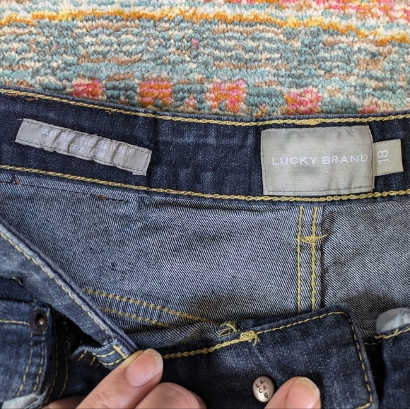 Lucky Brand Boy's Lucky Authentic Skinny Denim Pant Size 18 - Picture 3 of 8